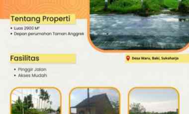 tanah murah siap bangun perumahan elit