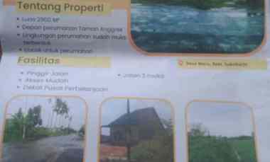 tanah murah sudah dipondasi strategis sekali