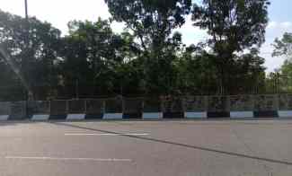 Tanah Nempel Jalan Lintas Pekanbaru - Bangkinang