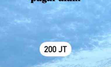 tanah pagar alam mjurah pemanangan mahal