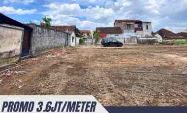 tanah pekarangan dekat pasar klithikan pakuncen