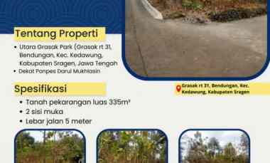 tanah pekarangan murah meriah