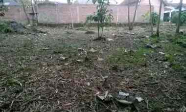 tanah pekarangan padat dan rata