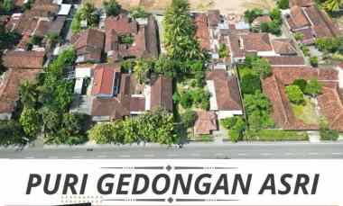 tanah pekarangan strategis 1 6jt meter di sleman barat