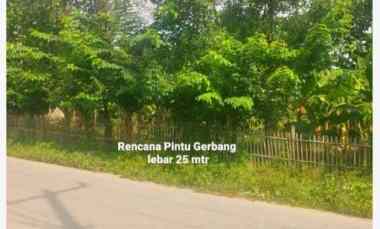 tanah perumahan strategis dekat kota cikampek