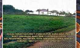 Dijual Tanah Kavling 1.2 10m2 di Pag Bukit Semarang Baru Bsb