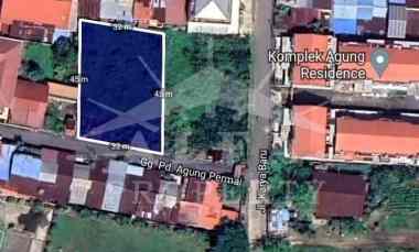 tanah premium cocok untuk kost exclusive kantor rumah