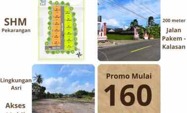 tanah shm pekarangan dekat kampus uii terpadu jakal