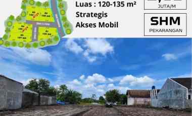 tanah shm pekarangan timur jalan kaliurang km 10