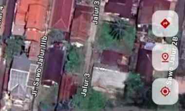 tanah siap bangun 30x8 5 lokasi jalan sawo