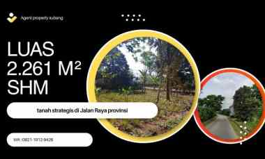 Tanah Dijual di Subang