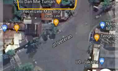 tanah strategis di jalan veteran kota jogja