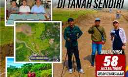 Investasi Tanah Murah SHM Pembeli View Pegunungan Jalur Puncak 2 Bogor