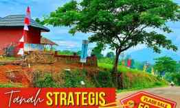 Dijual Cepat Kavling Villa Kebun Strategis Pinggir Jalan dekat Cibubur