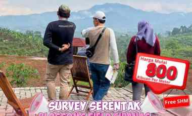 tanah undangan survey di sukaresmi cianjur