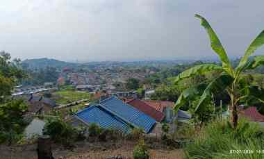 tanah view kota di kemiling luas 1000m akses aspal shm