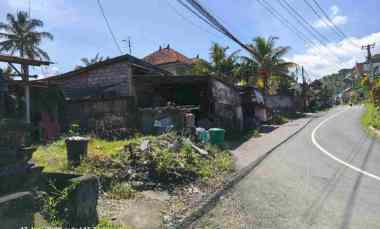 Tanah Zona Kuning di Jalan Utama Tirta Tawar Ubud Bali