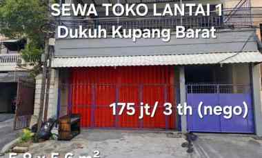 tempat usaha strategis harga murah