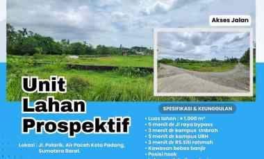 unit lahan prospektif murah