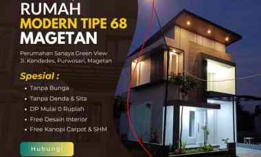 unit terbatas rumah modern minimalis magetan