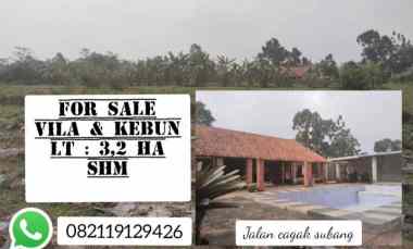 vila kebun jalan cagak subang jawa barat