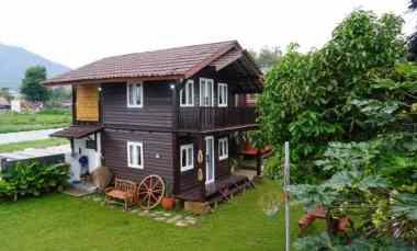 villa clasic di cisarua lembang