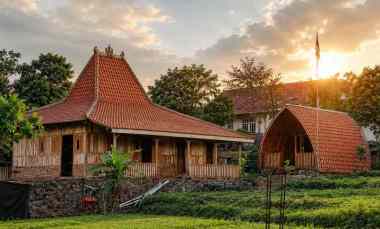 villa joglo de java bogor siap huni