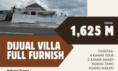 villa klasik view cantik di sleman utara