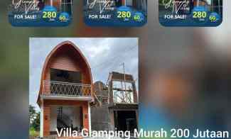 Villa Prigen Dijual Murah 200 Jutaan Villa Glamping,