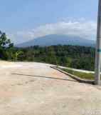 tanah view pegunungan di gunungpati kota semaran